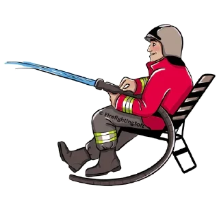 Sticker Firefighter - 10