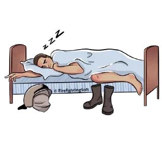 Sticker Firefighter - 3