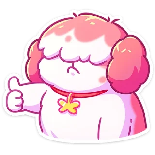 Sticker Помпоша :: @stickroom - 9