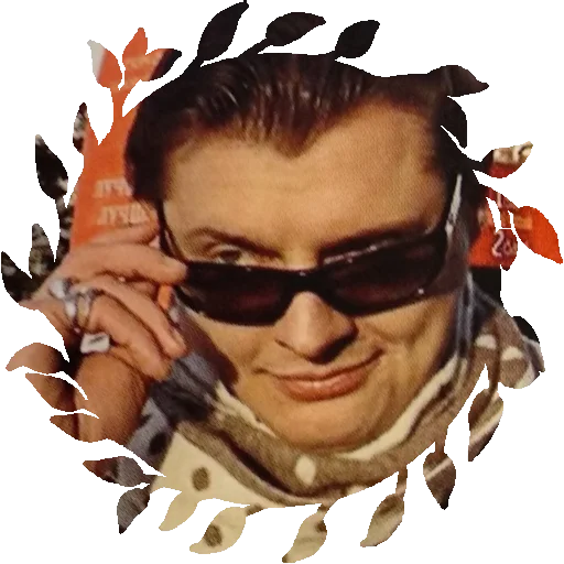 human face cartoon fashion accessory