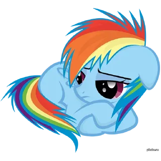 Стикер pony snuggles - 3