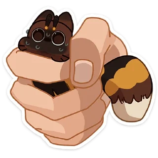 Sticker Пуф :: @stickroom - 5