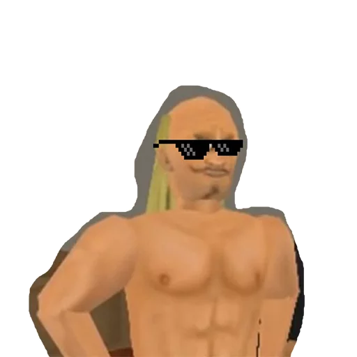 Sticker Poomp-the-mooscles - 3