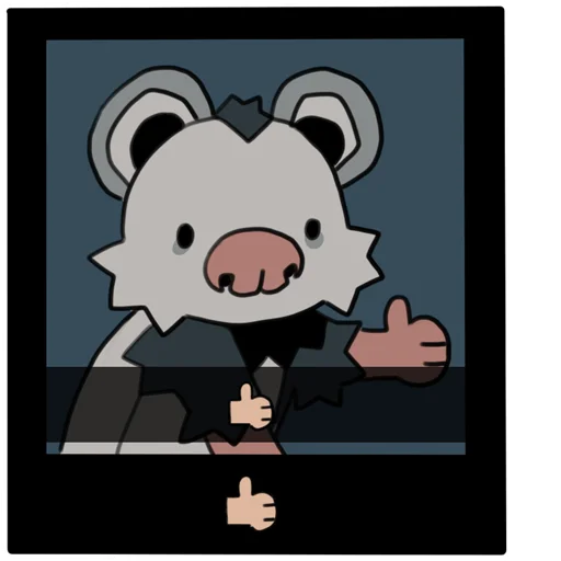 Sticker poor_possum - 1