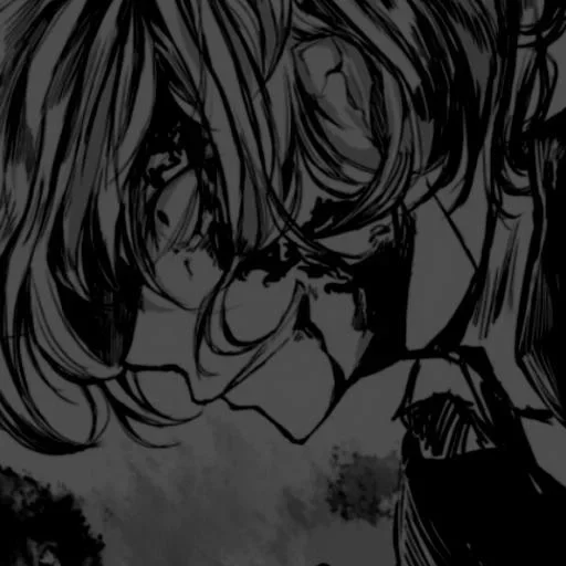 эскиз рисование аниме