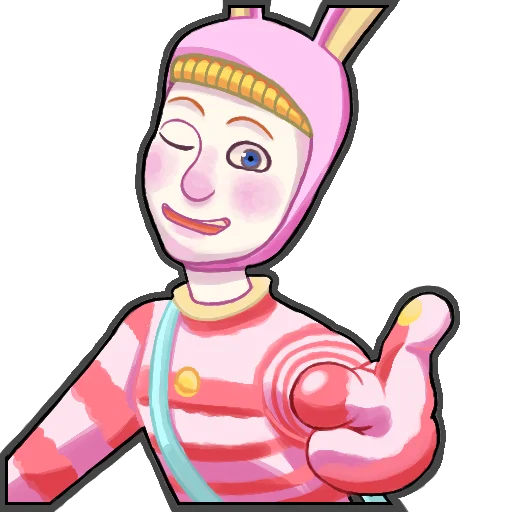 Sticker popee mems - 5