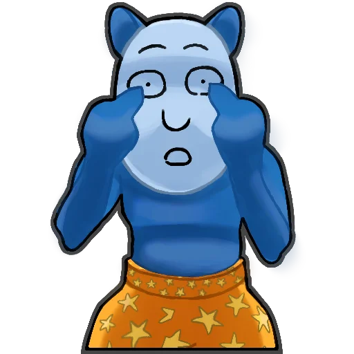 Sticker popee mems - 1