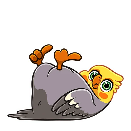 Попка (@TgSticker) - cartoon