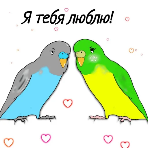 Sticker popugai4iki - 1