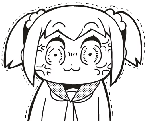 Sticker Popuko - 7