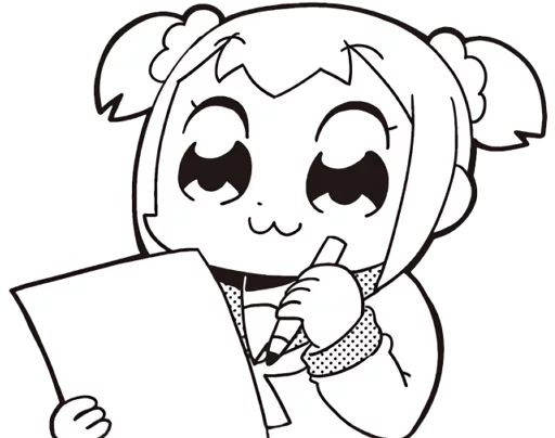 Sticker Popuko - 5