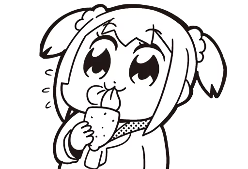 Sticker Popuko - 4