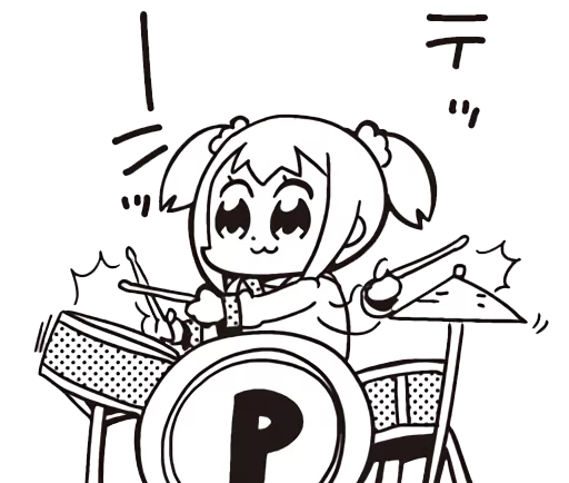Sticker Popuko - 2