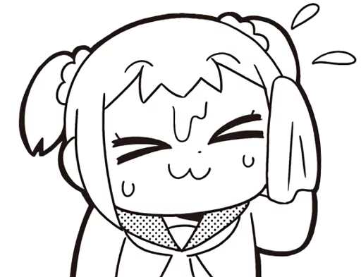 Sticker Popuko - 0