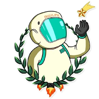 Стикер ПОСМОНАВТЫ 2.0 - 1