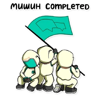 Стикер ПОСМОНАВТЫ 2.0 - 6