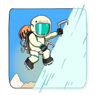 Стикер ПОСМОНАВТЫ 2.0 - 5