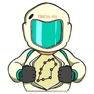Стикер ПОСМОНАВТЫ 2.0 - 2