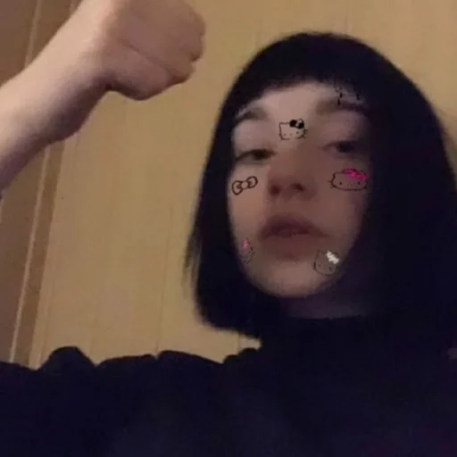 Человек комнатный селфи