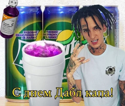 person human face soft drink