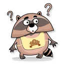 Енот Пряничко :: @pranichko_krd - клипарт