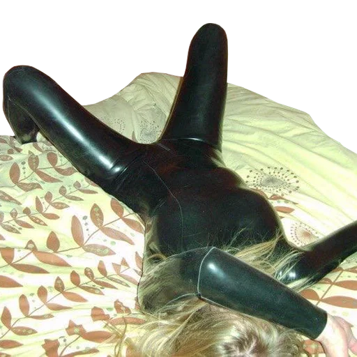 laying indoor person