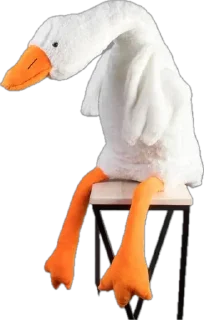 Sticker Гусь Лизы. НЕ ТРОГАТЬ БЕЗ РАЗРЕШЕНИЯ! - 9