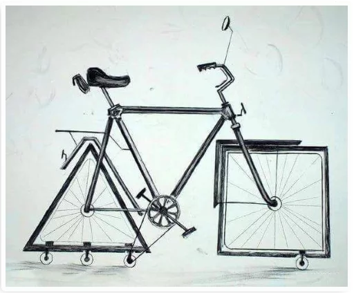 bike bicycle frame bicycle saddle