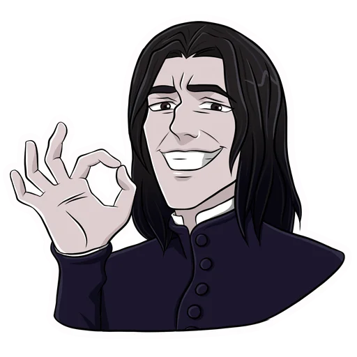 Sticker Professor Snape - 0