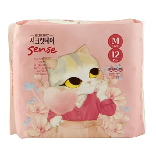 СМС мультфильм розовый