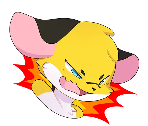 Sticker prussian_mouse - 1