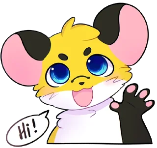 Sticker prussian mous - 10