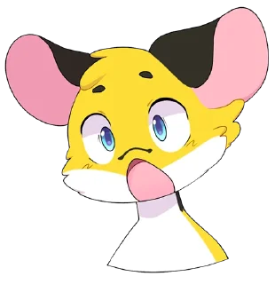 Sticker prussian mous - 2