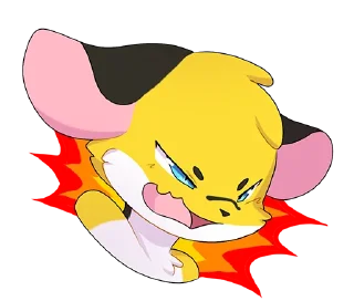 Sticker prussian mous - 4