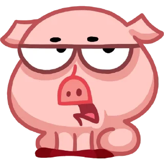 Стикер @DERBETOFF / @REFUGE_CHAT / жизнь свинкам, смерть бранящим. - 7