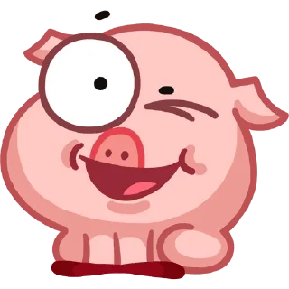 Стикер @DERBETOFF / @REFUGE_CHAT / жизнь свинкам, смерть бранящим. - 11