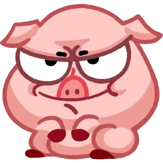 Стикер @DERBETOFF / @REFUGE_CHAT / жизнь свинкам, смерть бранящим. - 2