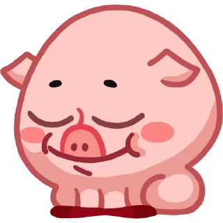 Стикер @DERBETOFF / @REFUGE_CHAT / жизнь свинкам, смерть бранящим. - 10