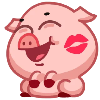 Стикер @DERBETOFF / @REFUGE_CHAT / жизнь свинкам, смерть бранящим. - 5