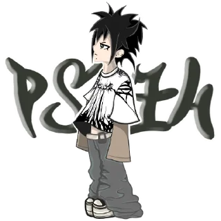 Стикер psihclothes - 6