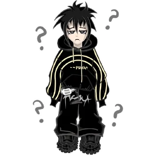 Стикер psihclothes - 9