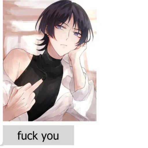 аниме мультфильм человеческое лицо