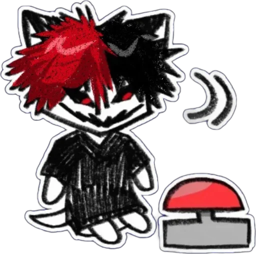 Стикер psychocvrsxd - 1