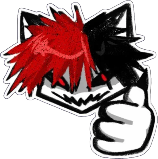 Sticker psychocvrsxd - 1