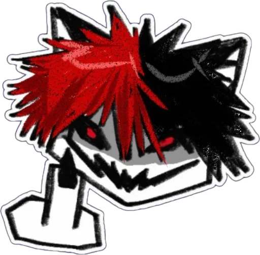 Стикер psychocvrsxd - 1