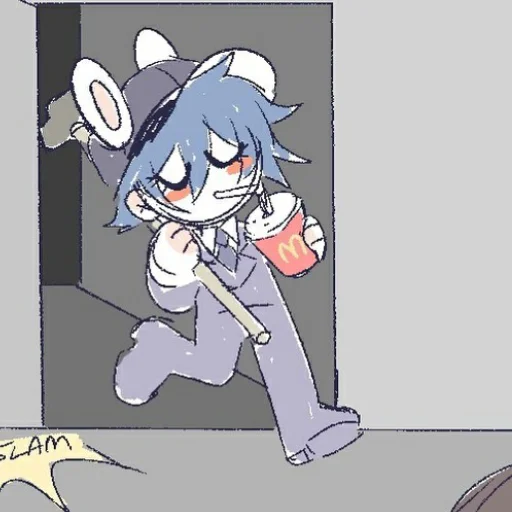 аниме иллюстрация мультфильм