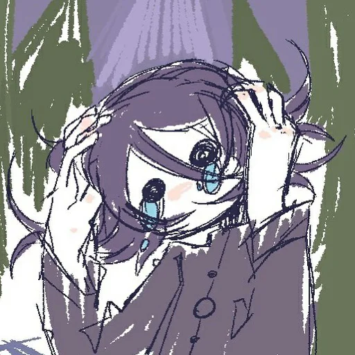 anime sketch illustration