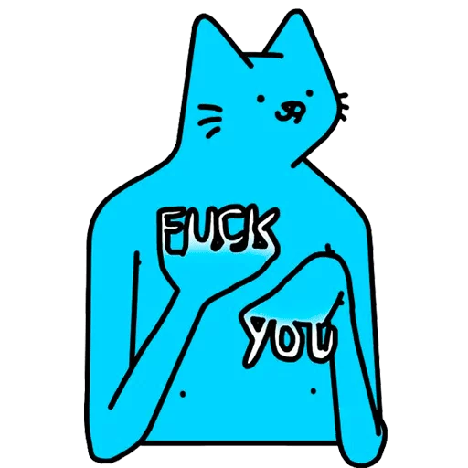 мультфильм клипарт кошка