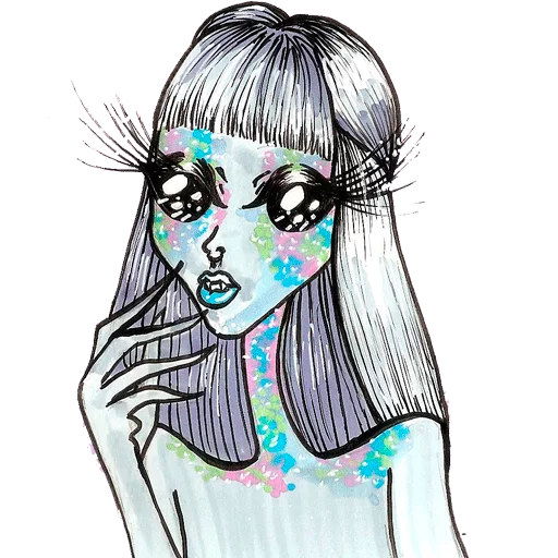 рисование эскиз иллюстрация