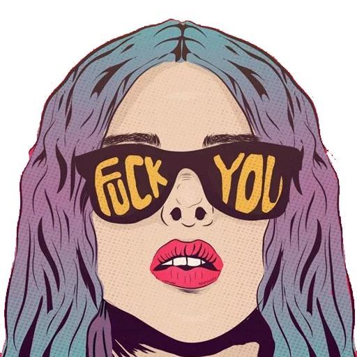 мультфильм иллюстрация человеческое лицо